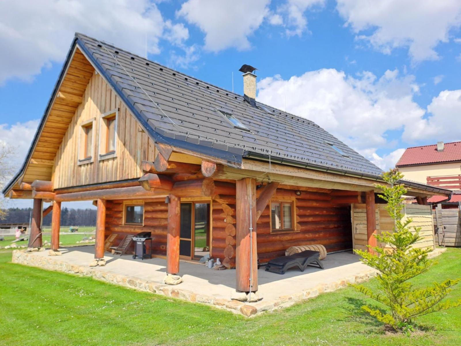 Wellness Srub U Holubu Vila Malsice Exterior foto