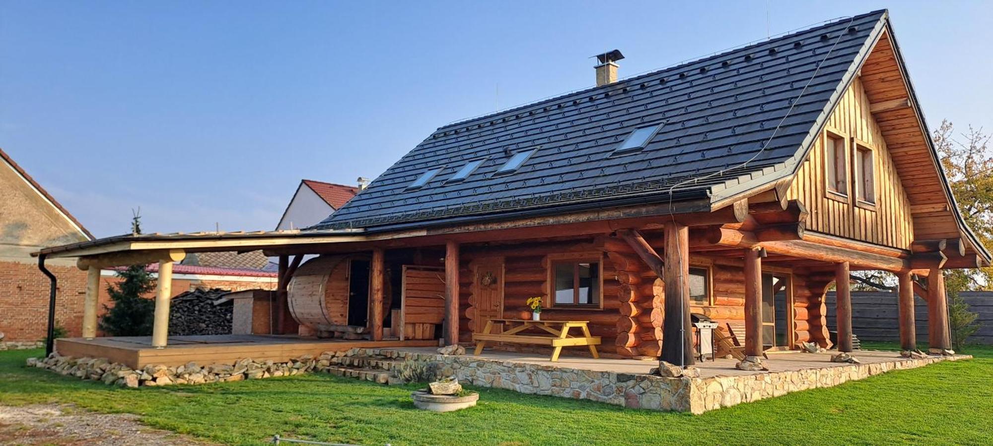 Wellness Srub U Holubu Vila Malsice Exterior foto