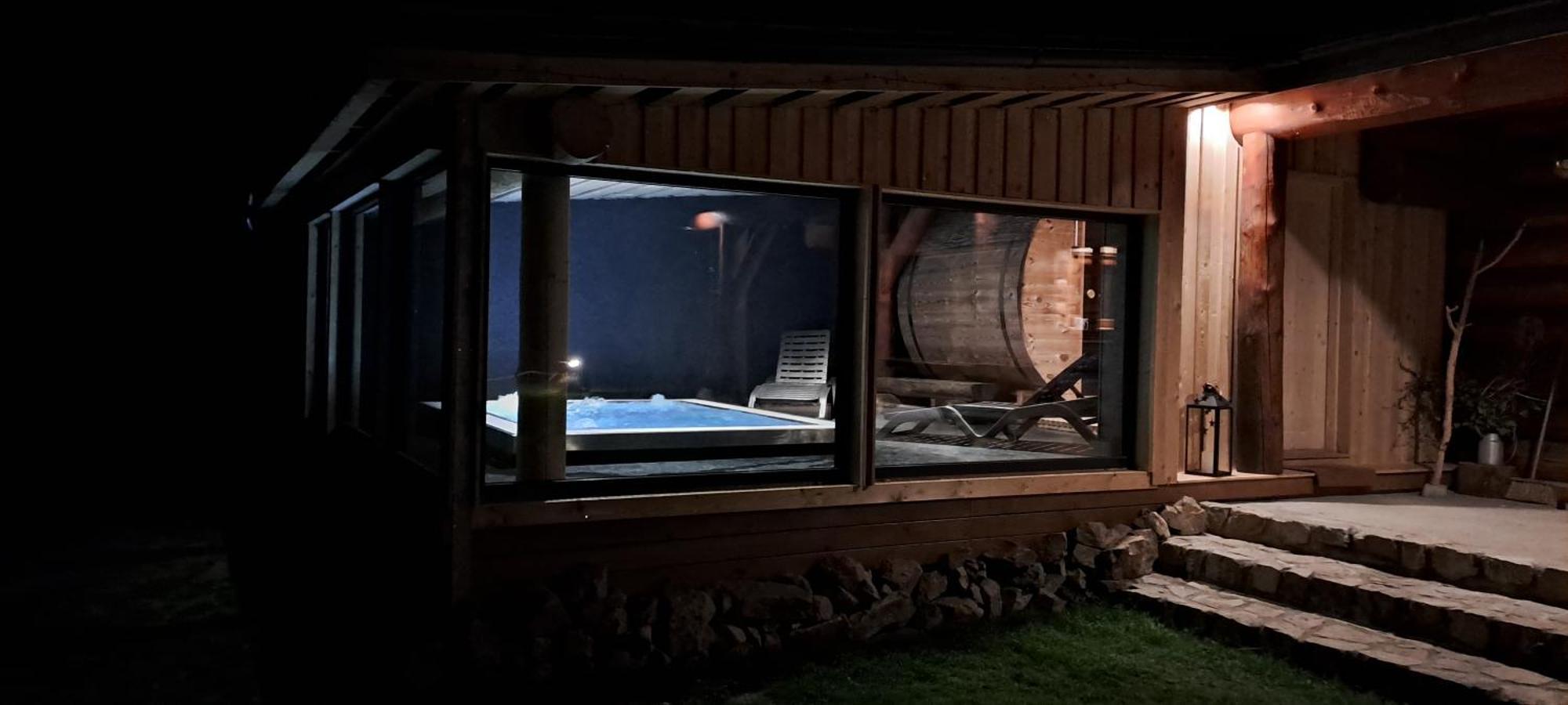 Wellness Srub U Holubu Vila Malsice Exterior foto